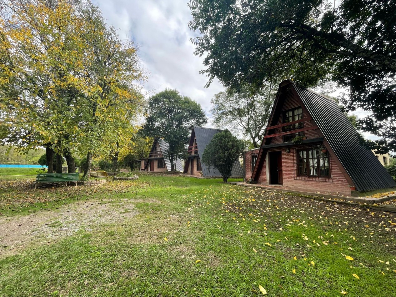 COMPLEJO DE CABAÑAS EN VENTA - OPORTUNIDAD TURISTICA LA CALDERA