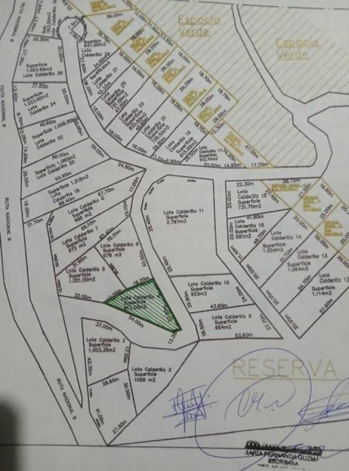 LOTE EN VENTA LA CALDERILLA CERRO VARNET